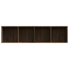 Estantería/mueble de TV madera roble marrón 143x30x36 cm