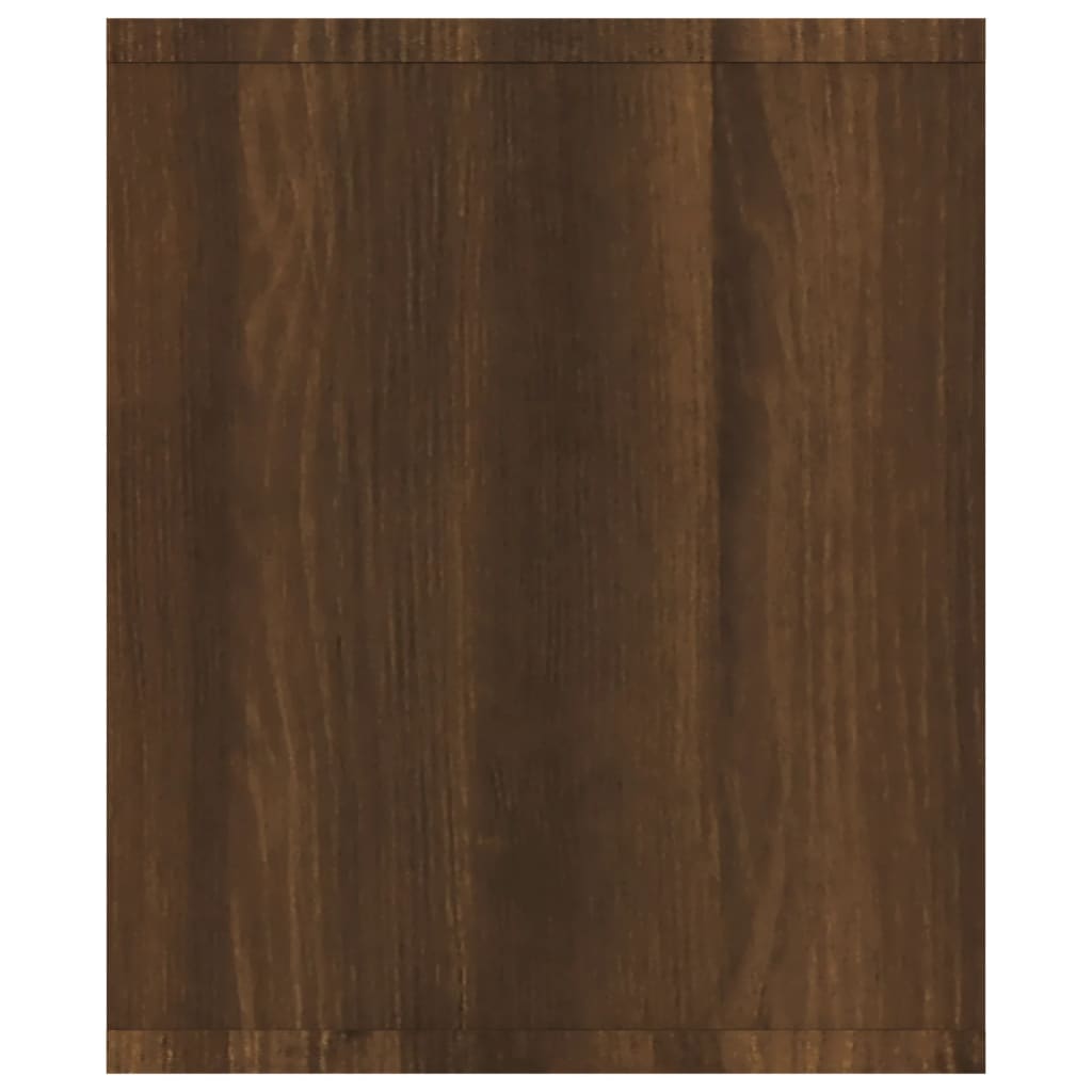 Estantería/mueble de TV madera roble marrón 143x30x36 cm