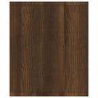 Estantería/mueble de TV madera roble marrón 143x30x36 cm