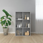 Estantería de madera de ingeniería envejecida 132x29x141,5 cm