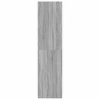 Armario de madera contrachapada gris Sonoma 100x50x200 cm