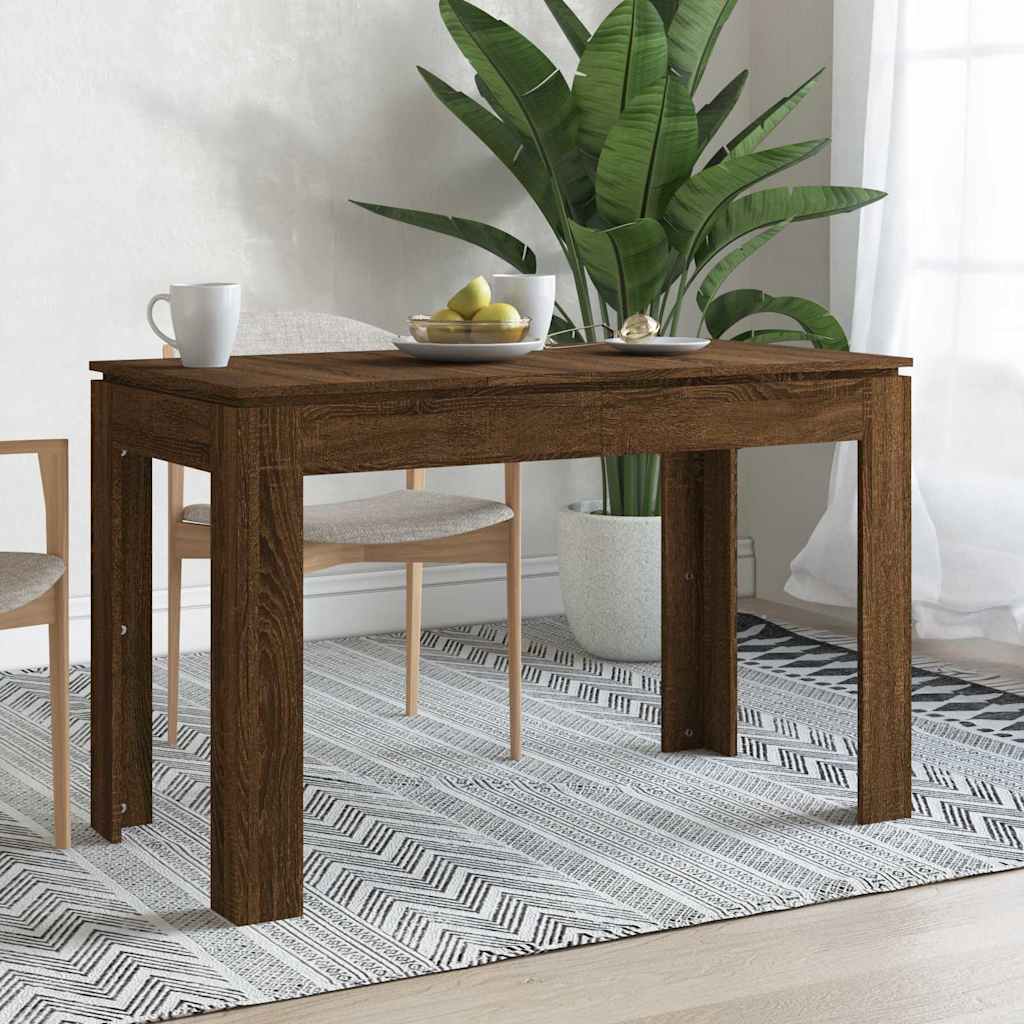 Mesa de comedor de madera contrachapada madera vieja