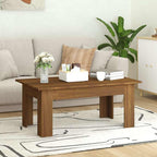 Mesa de centro aluminio martillado latón negro Ø 50x30 cm