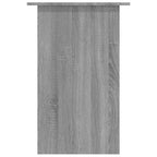 Escritorio de madera contrachapada gris Sonoma 90x50x74 cm