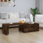 Mesa de centro de madera contrachapada gris Sonoma 150x50x35 cm