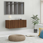 Mueble para TV madera de ingeniería blanco 150x30x50 cm