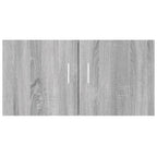 Armario de pared madera de ingeniería gris Sonoma 80x39x40 cm