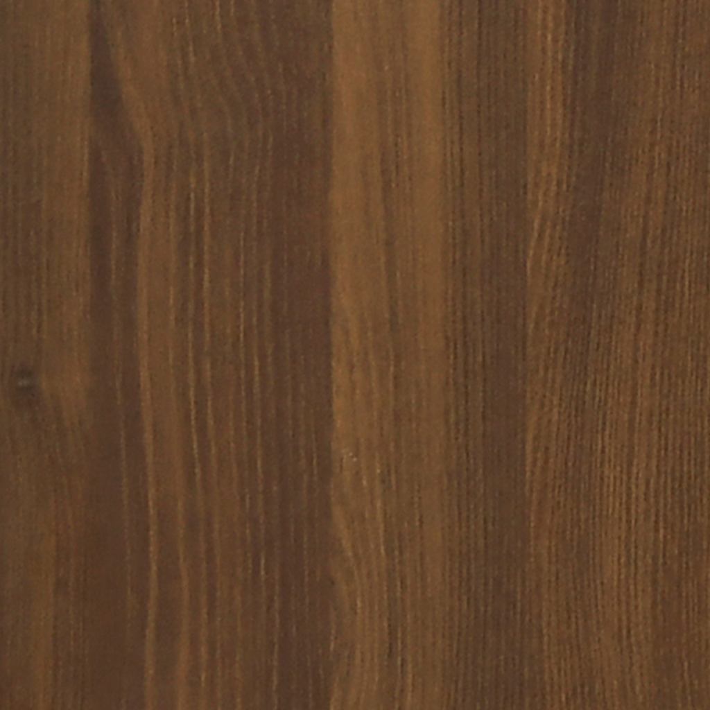 Armario con espejo baño madera marrón roble 80x20,5x64 cm