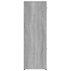Estantería madera contrachapada gris sonoma 90x30x90cm