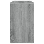 Armario auxiliar madera contrachapada gris Sonoma 60x30x50 cm