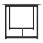 Set sofás de exterior 3 pzas con cojines ratán sintético negro