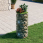 Poste circular de gaviones acero galvanizado Ø100x100 cm