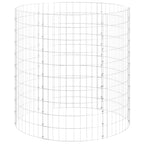 Poste circular de gaviones acero galvanizado Ø100x100 cm
