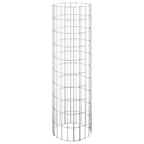 Arriate gaviones circular 3 uds acero galvanizado Ø30x100 cm