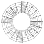 Arriate gaviones circular 3 uds acero galvanizado Ø30x100 cm