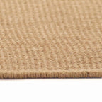 Alfombra de yute con reverso de látex gris 180x250 cm
