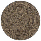 Alfombra hecha a mano de yute 180x250 cm