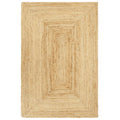 Alfombra hecha a mano de yute 180x250 cm