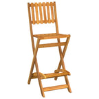 Juego muebles de bar de jardín 3 piezas madera maciza de acacia