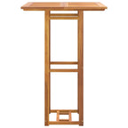 Juego muebles de bar de jardín 3 piezas madera maciza de acacia