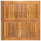 Juego muebles de bar de jardín 3 piezas madera maciza de acacia