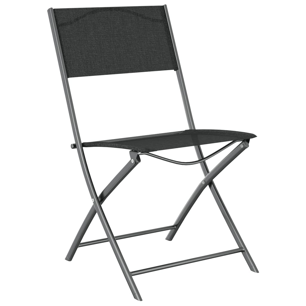 Juego de comedor de jardín 7 piezas con cojines gris y negro