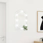 Espelho com luzes LED vidro arco 60x40 cm