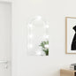 Espelho com luzes LED vidro arco 60x40 cm