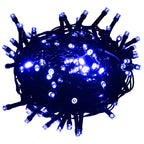 Tira de luces con 1000 LED PVC azul 100 m
