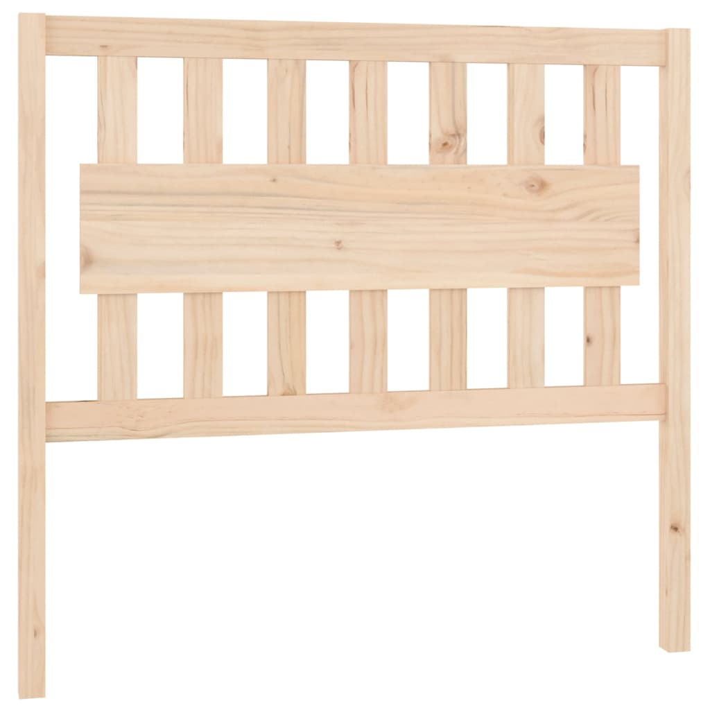 Cabecero de cama madera maciza de pino 105,5x4x100 cm