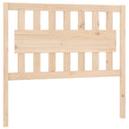 Cabecero de cama madera maciza de pino 105,5x4x100 cm