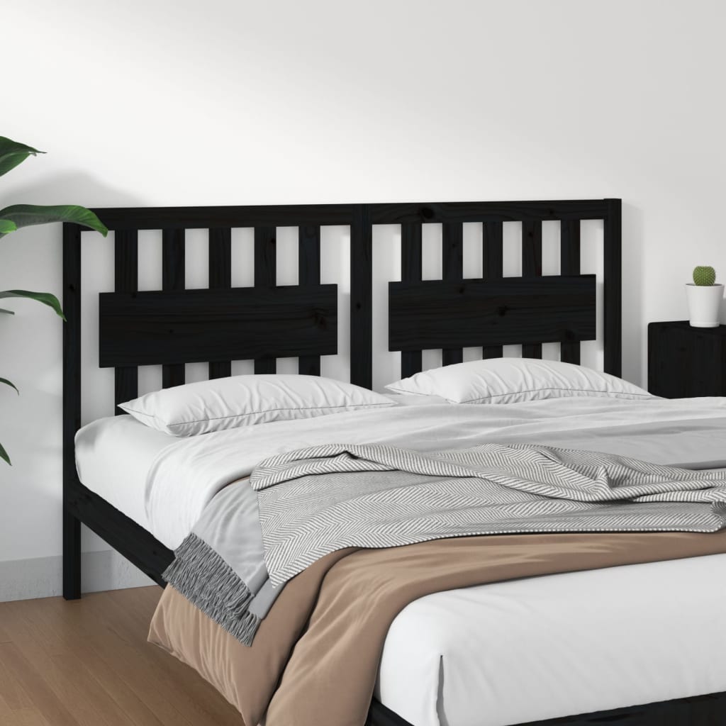 Cabecero de cama madera maciza de pino 105,5x4x100 cm