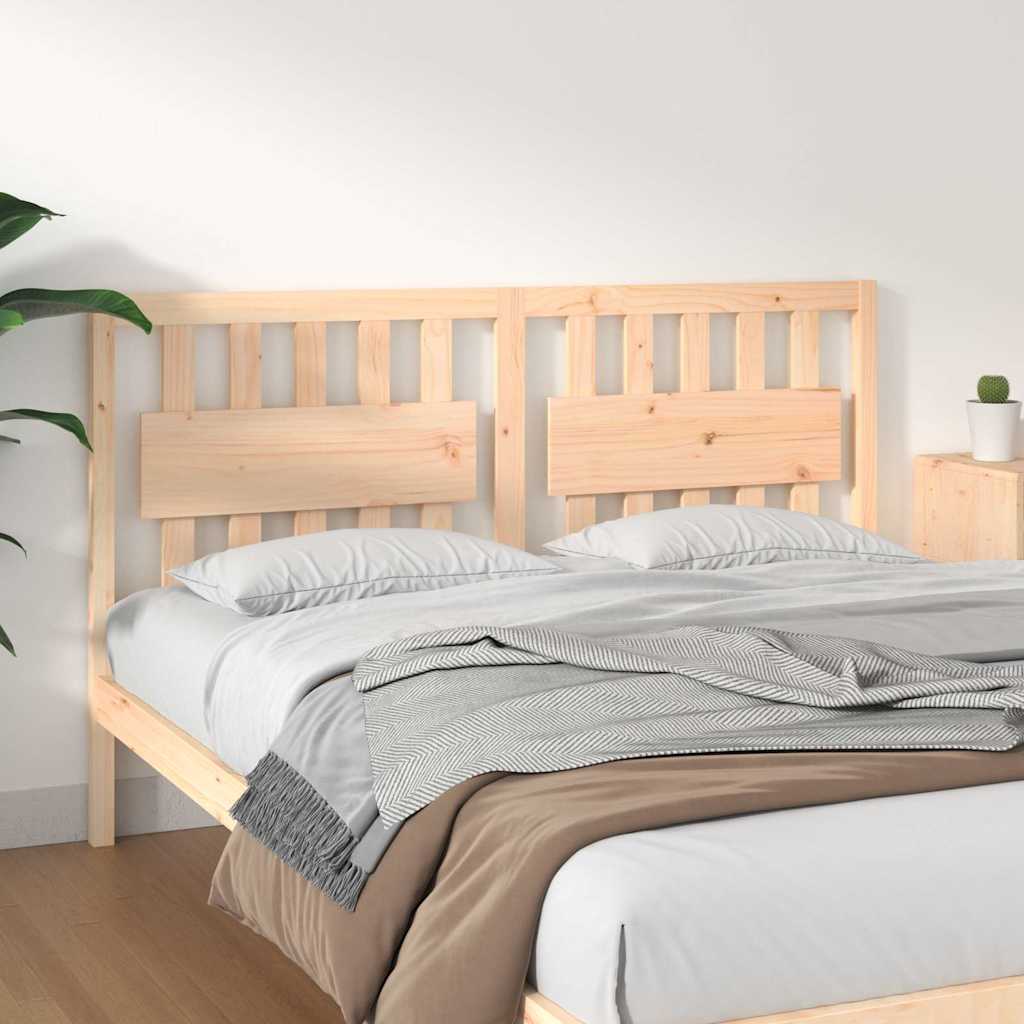 Cabecero de cama madera maciza de pino 105,5x4x100 cm