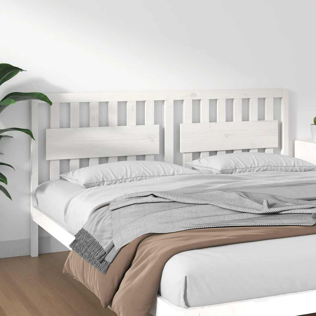Cabecero de cama madera maciza de pino 105,5x4x100 cm