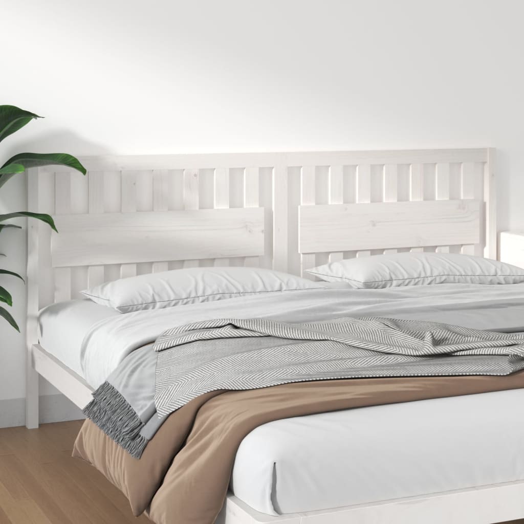 Cabecero de cama madera maciza de pino 105,5x4x100 cm