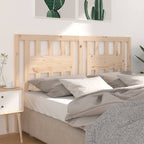 Cabecero de cama madera maciza de pino 105,5x4x100 cm