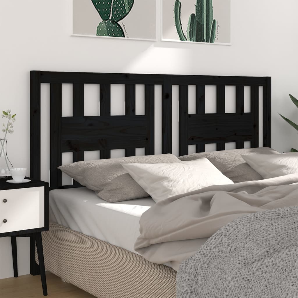 Cabecero de cama madera maciza de pino 105,5x4x100 cm