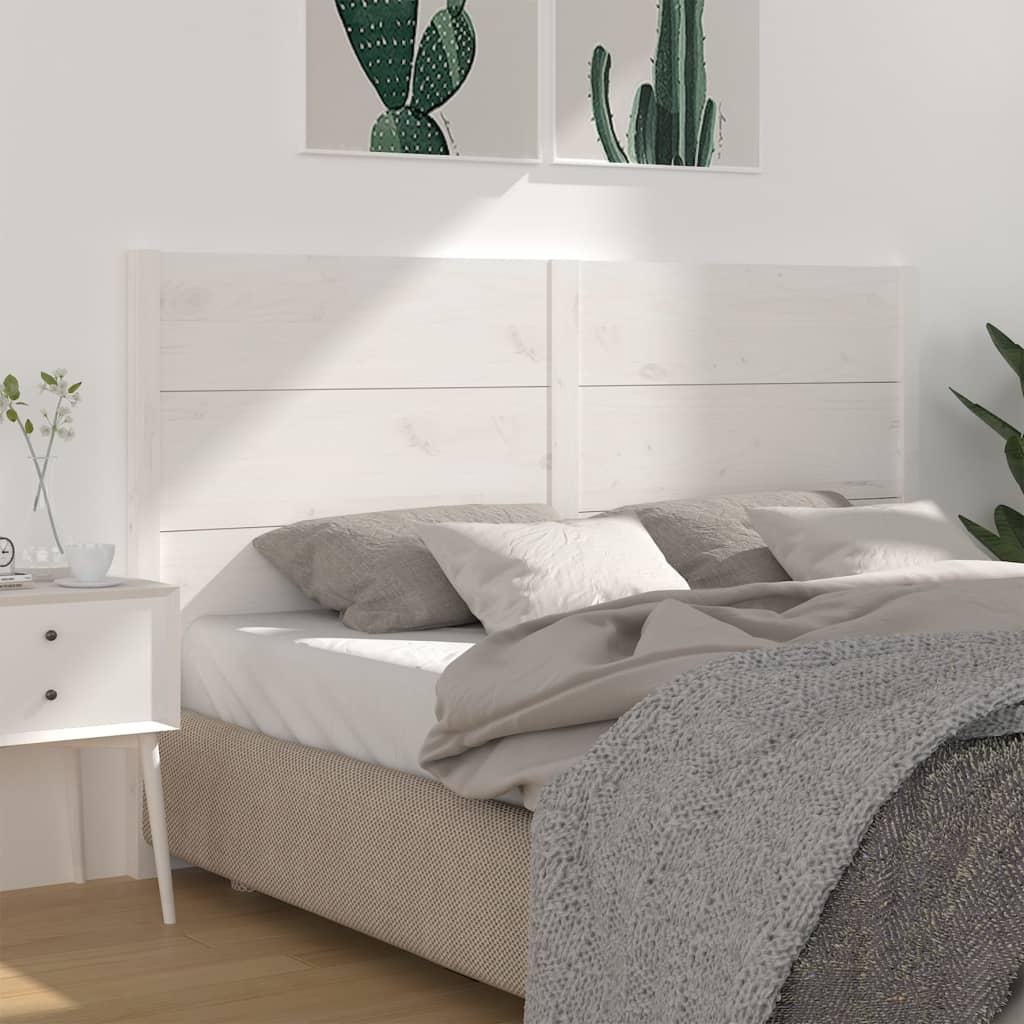 Cabecero de cama madera maciza de pino 105,5x4x100 cm