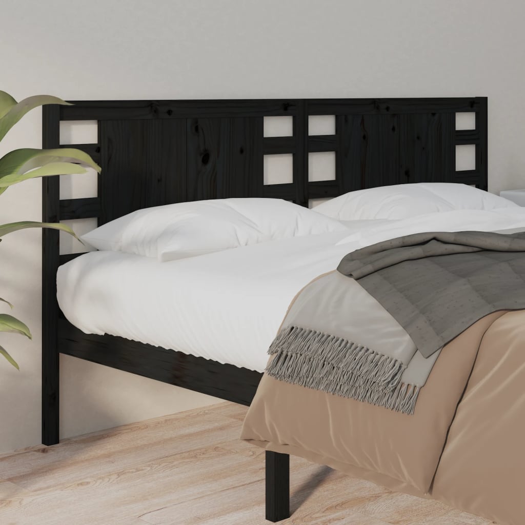 Cabecero de cama madera maciza de pino 105,5x4x100 cm