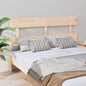 Cabecero cama madera contrachapada blanco brillo 200x1,5x80 cm