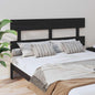 Cabecero cama madera contrachapada blanco brillo 200x1,5x80 cm