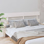 Gloss white plywood bed headboard 200x1.5x80 cm