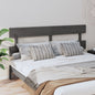 Gloss white plywood bed headboard 200x1.5x80 cm