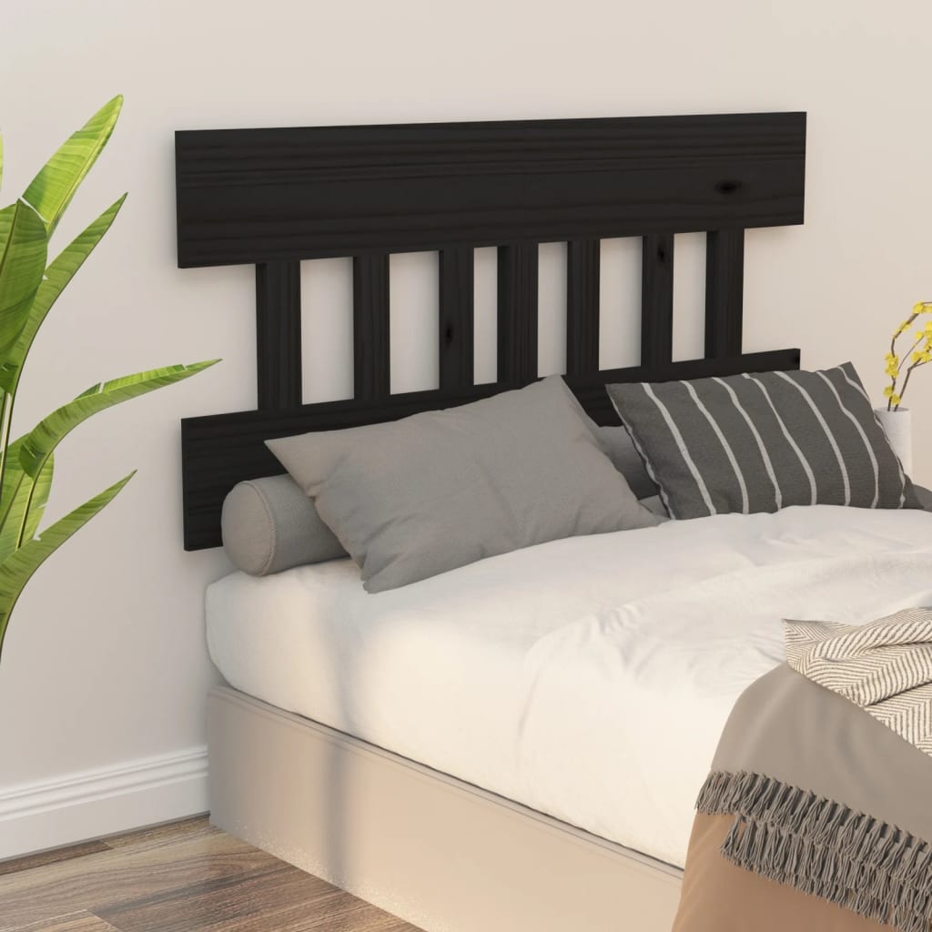 Cabecero de cama madera maciza de pino 105,5x4x100 cm