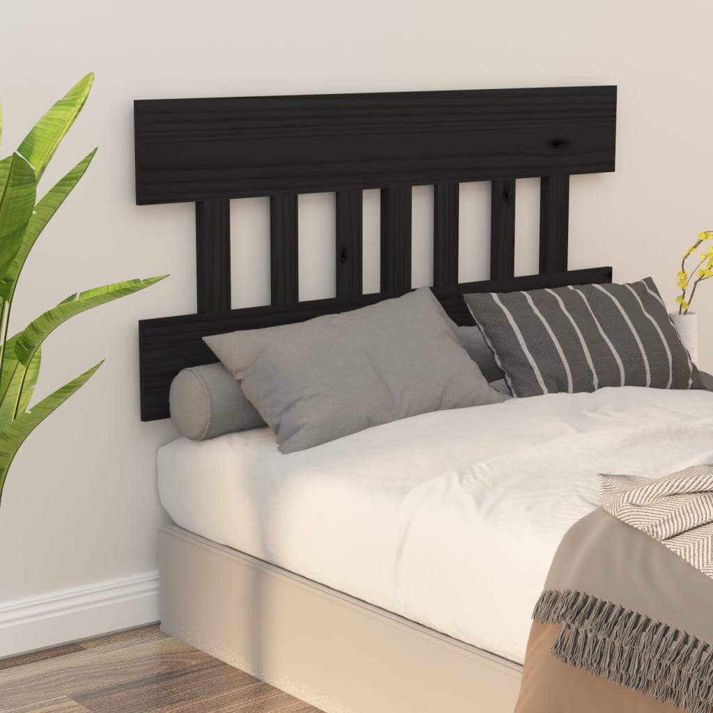 Cabecero de cama madera maciza de pino 105,5x4x100 cm