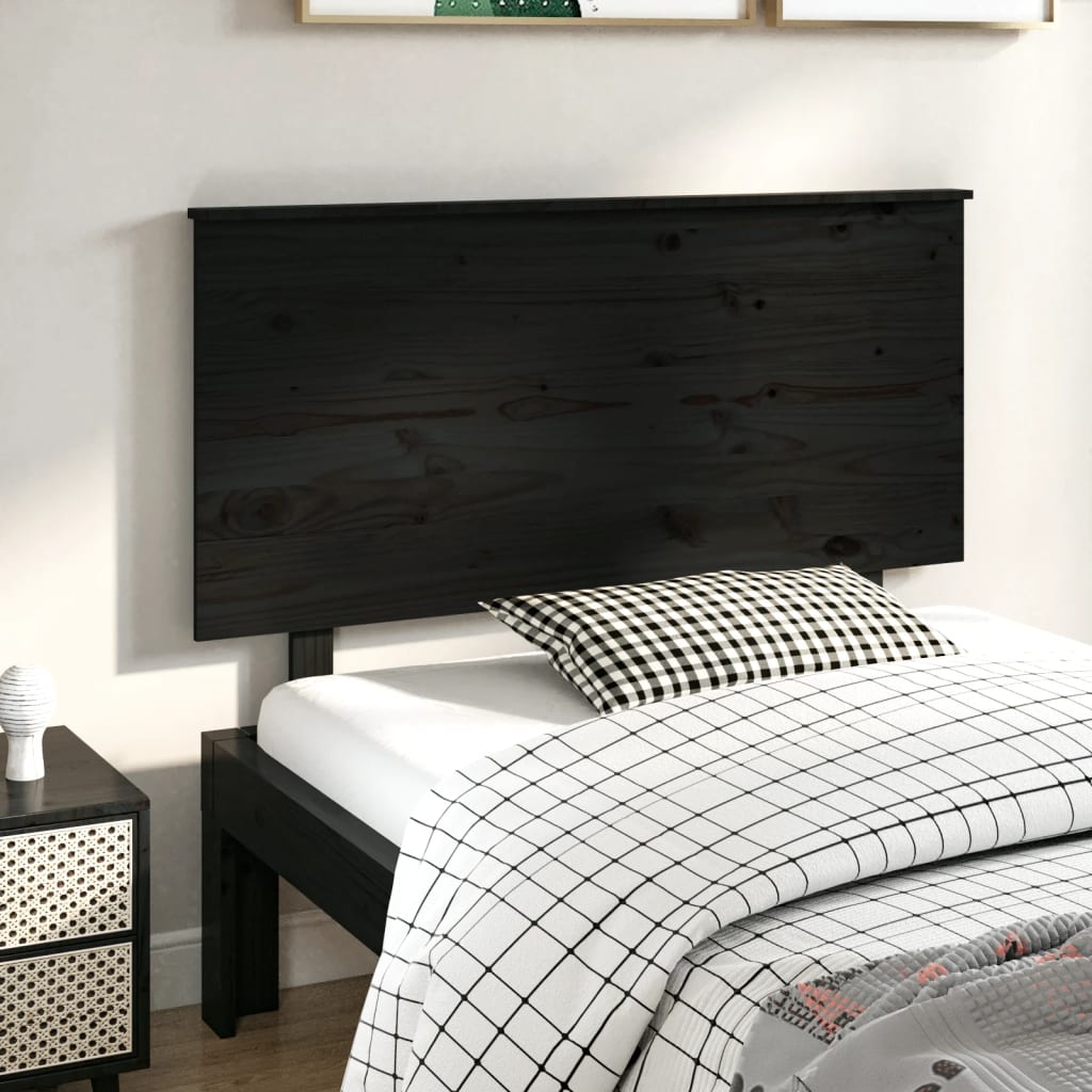 Cabecero de cama madera maciza de pino 105,5x4x100 cm