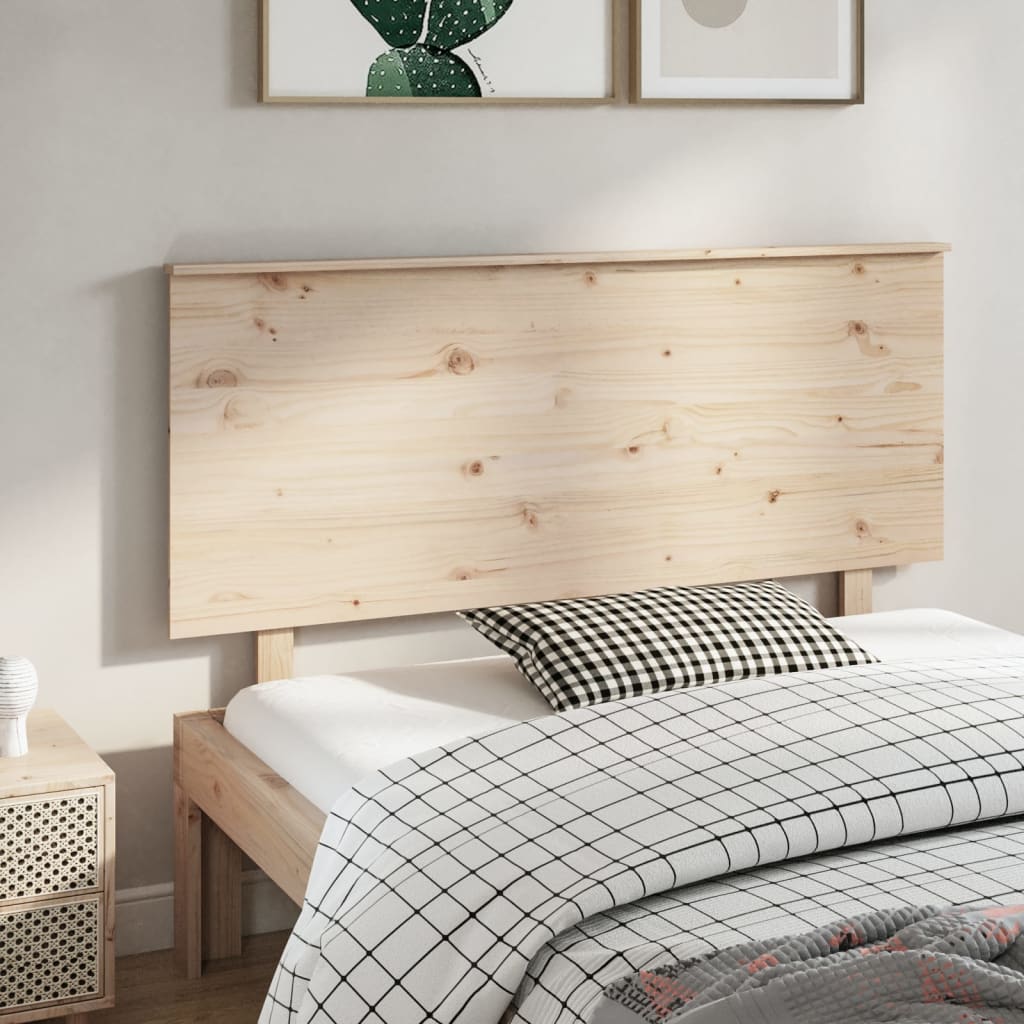 Cabecero de cama madera maciza de pino 105,5x4x100 cm