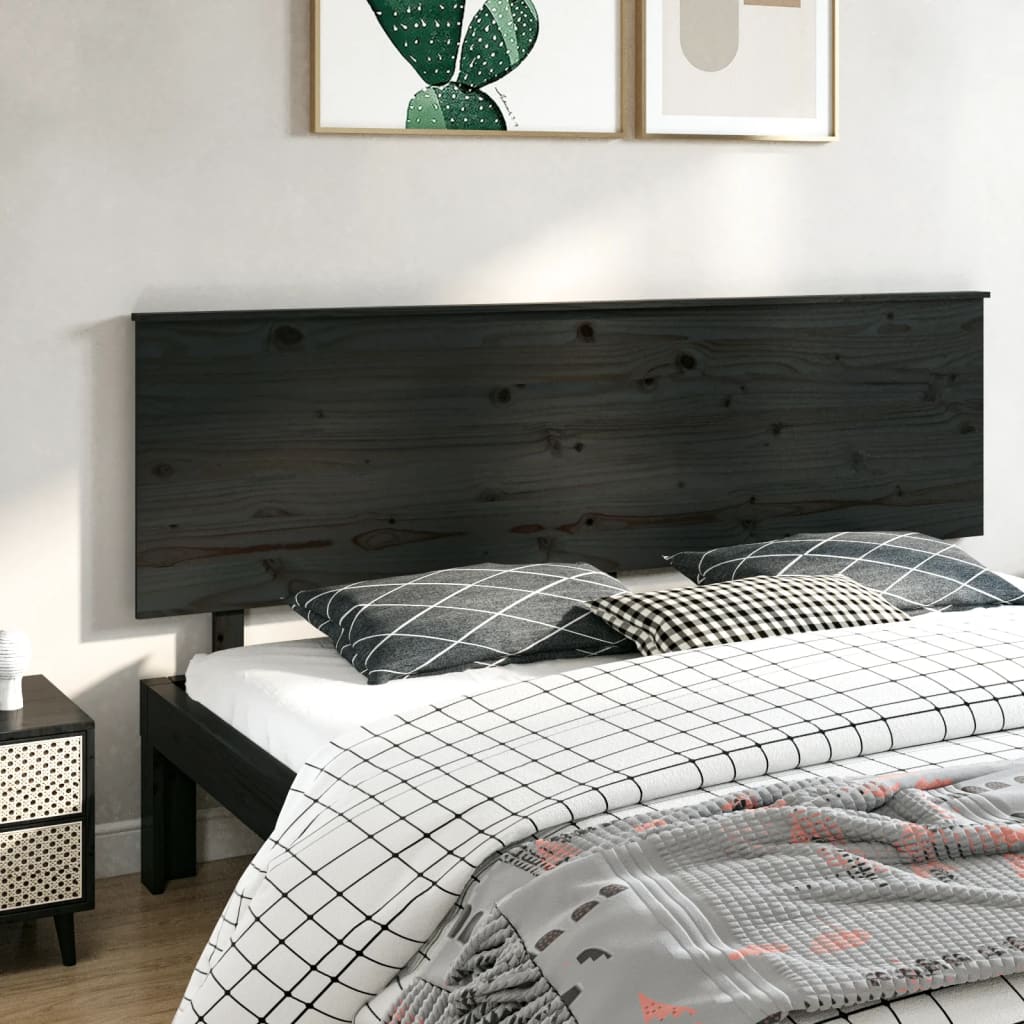 Cabecero de cama madera maciza de pino 105,5x4x100 cm