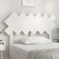 Gloss white plywood bed headboard 200x1.5x80 cm