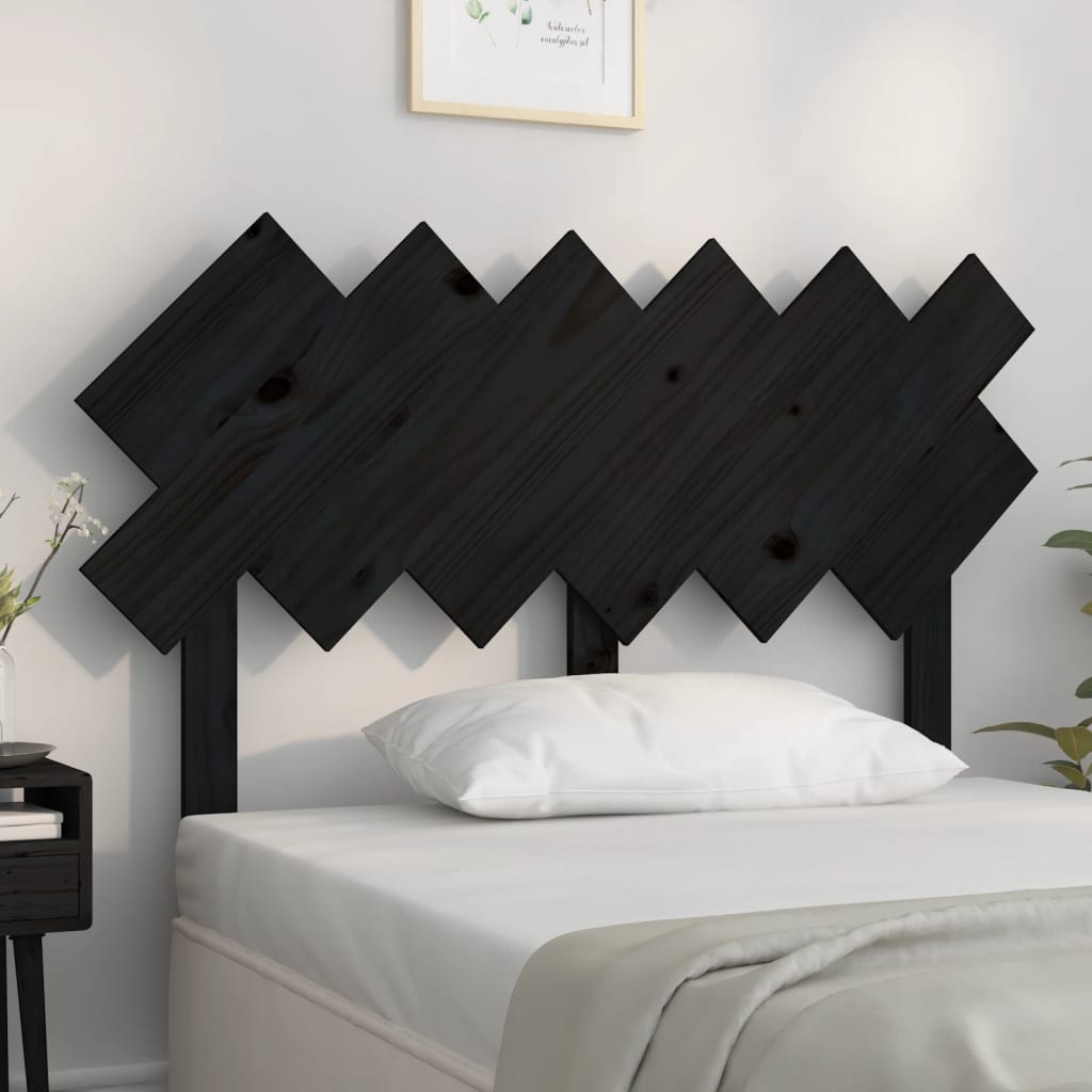 Cabecero cama madera contrachapada blanco brillo 200x1,5x80 cm